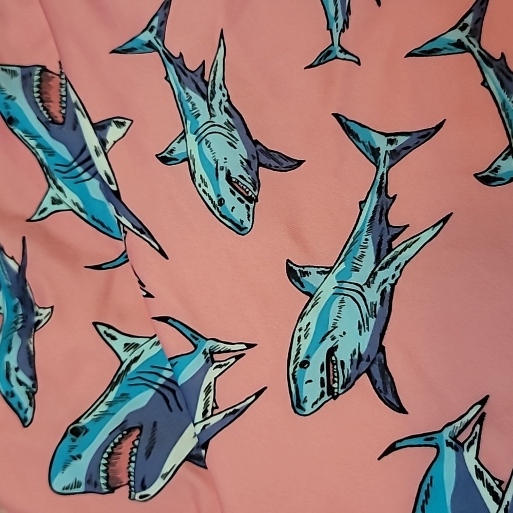 MeUndies Colorful Shark Print Bikini - Picture 4 of 13